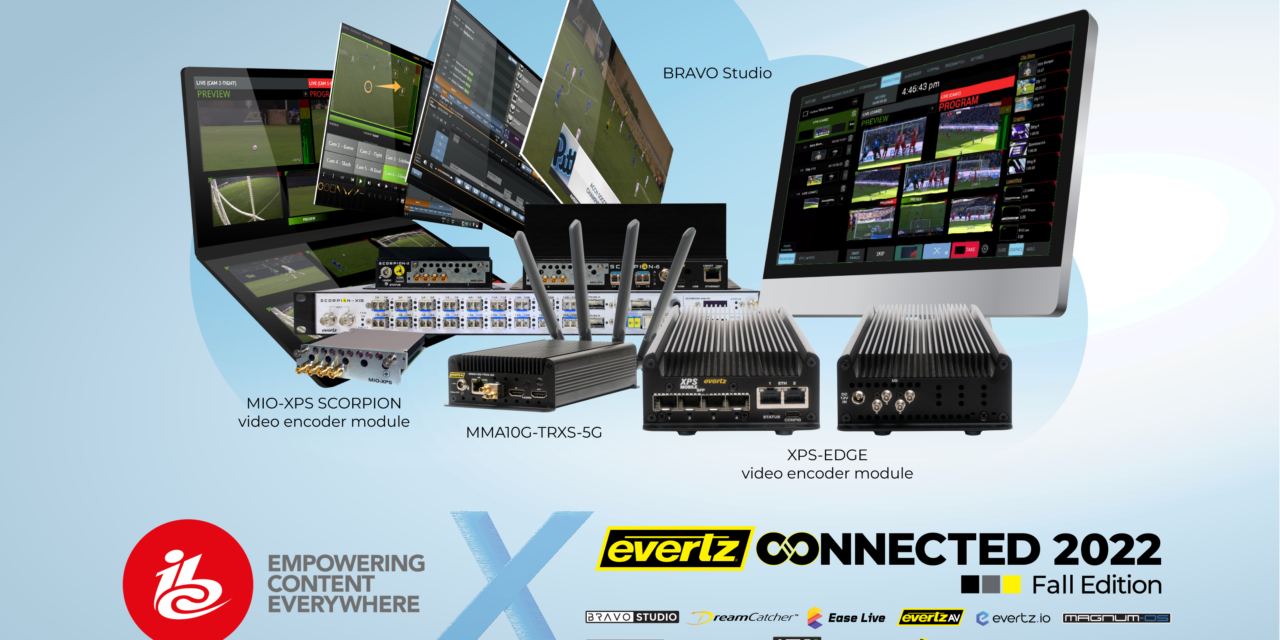 Evertz Shows Flexible Option For Remote And Live Productions at IBC 2022