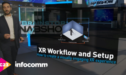 Brainstorm to show the most advanced virtual production at InfoComm, with Unilumin, Ikan and FX Design