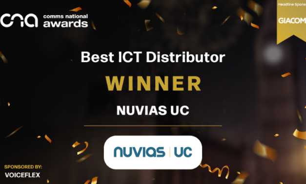 Nuvias UC Wins Award for Best ICT Distributor at the Prestigious Comms National Awards 2023
