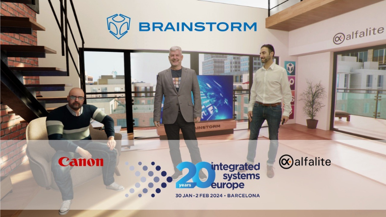 Brainstorm to showcase advanced content creation solutions at ISE 2024