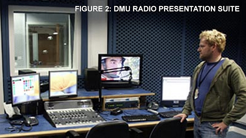 Figure 2 DMU radio presentation suite 1