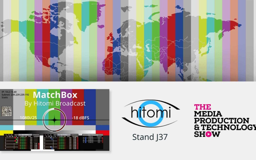 Hitomi Broadcast to demonstrate ST2110 MatchBox at MPTS